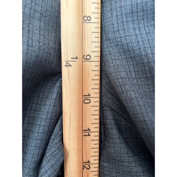 Ralph Ralph Lauren Pants Size 32W 30L Grey Mid Rise Cuffed Pleated Office Career - Picture 7 of 9